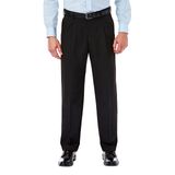 Calças Sociais Haggar Mynx Gabardine Classic Fit Black Fit Masculinas