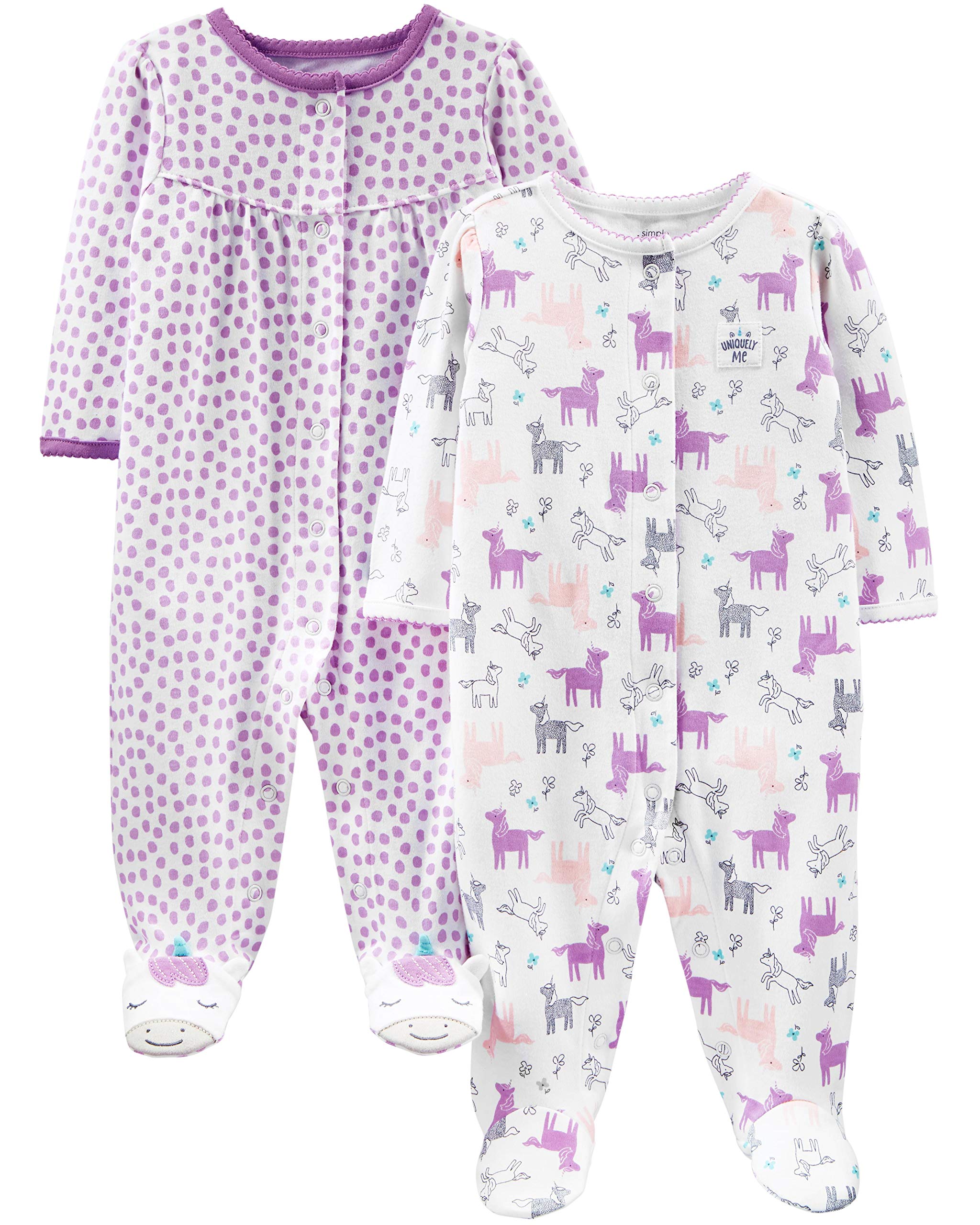 Sleep And Play Simple Joys, De Carter's Baby Girls De 6 A 9 Meses