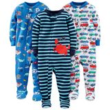 Pijamas Simple Joys By Carter&#39;s Baby Boys, Pacote Com 3 Unidades, Algodão 5t