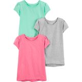 Camisetas E Blusas Simple Joys Da Carter&#39;s Girls 4t (pacote Com 3)