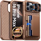 Capa De Telefone Bsnrm Para Iphone 16 Pro Max Com Suporte Para Cartão E Rfid