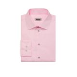 Camisa Social Kenneth Cole Unlisted Regular Fit Para Homens Rosa