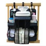 Organizador De Fraldas Cômoda Portátil Para Berço E Trocador Bebê Porta Fralda