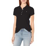 Camisa Polo Feminina Nautica Com 5 Botões, Manga Curta, 100% Algodão