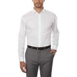 Camisa Social Kenneth Cole Unlisted Regular Fit Para Homens Brancos