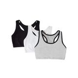 Sutiã Esportivo Fruit Of The Loom Tank Style Feminino Cinza Tamanho 34