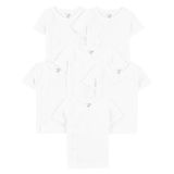 Macacão Simple Joys By Carter&#39;s Baby, Pacote Com 6 Unidades, Branco Preemie