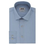 Camisa Social Kenneth Cole Unlisted Slim Fit Solid Cadet Blue