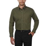 Camisa Social Van Heusen Regular Fit Oxford Solid Para Homens