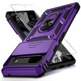 Capa De Telefone Weycolor Para Google Pixel 8a Com Capa De Câmera Purp