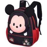 Mochila Escolar Infantil Costas Mickey Orelhinhas 3d Resistente Diversos Compartimentos Alças Acolchoadas Qualidade