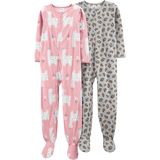 Pijamas Simple Joys By Carter&#39;s Girls, Pacote Com 2 Unidades De Lã, 4 Anos