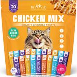 Lickable Cat Treats Amados Pets Lick Up Chicken Mix 300 Ml