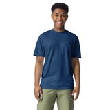 Camiseta Comfort Colors Para Adultos Com Bolso De Manga Curta G6030 Navy
