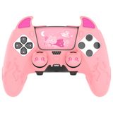 Controller Skin Playvital Para Ps5 Edge Silicone Demon Pink
