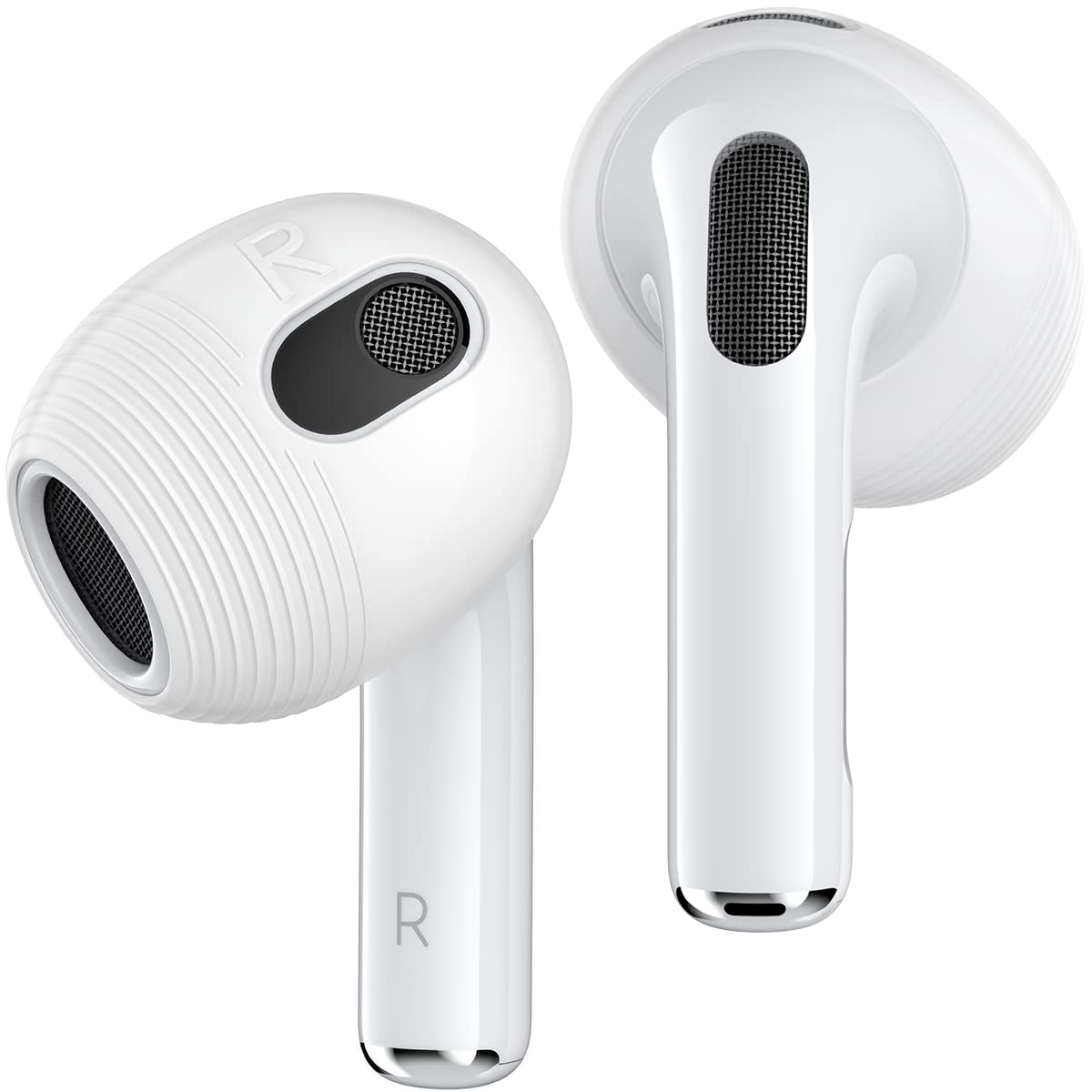 Capas De Ouvido Gcioii Airpods 3 Antiderrapantes De Silicone Translúcido