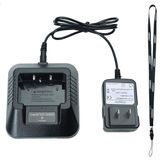 Carregador De Bateria Baofeng 100v-240v Com Adaptador Americano Para Uv-5r