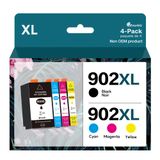 Cartucho De Tinta Exurbiz 902xl De Alto Rendimento Para Hp Officejet Pro