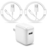 Carregador Romitaz Carregador De Iphone Carregador De Parede Usb De 12 W Com Cabo