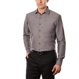 Camisa Social Kenneth Cole Unlisted Slim Fit Graphite Masculina