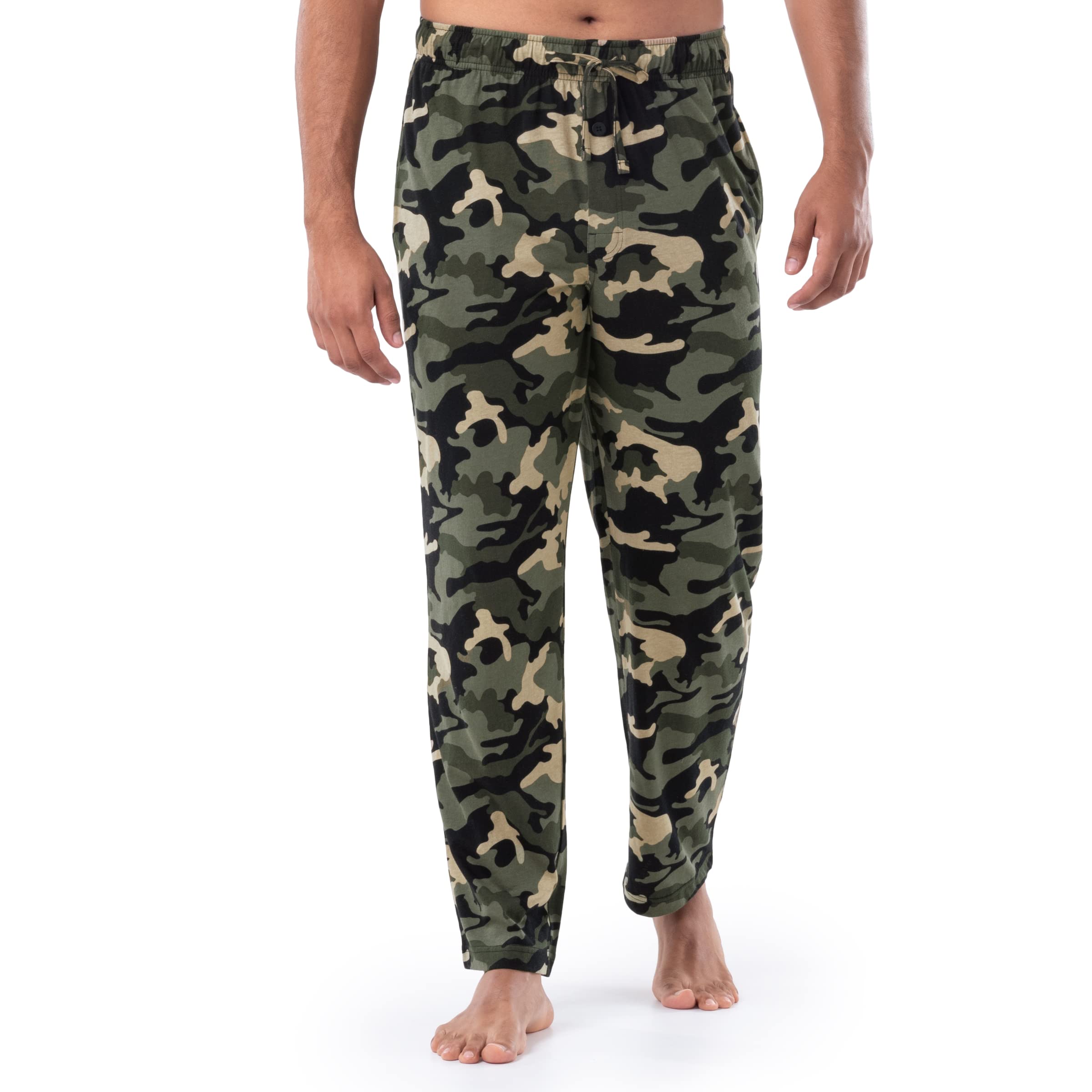 Calça Sleep Pant Fruit Of The Loom Para Homens Jersey Knit Camo