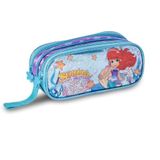 Estojo Duplo 21x9,5x6cm Sereias Sr23113f
