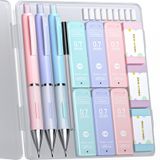 Conjunto De Lápis Mecânicos Four Doces Pastel De 0,7 Mm Com Recargas