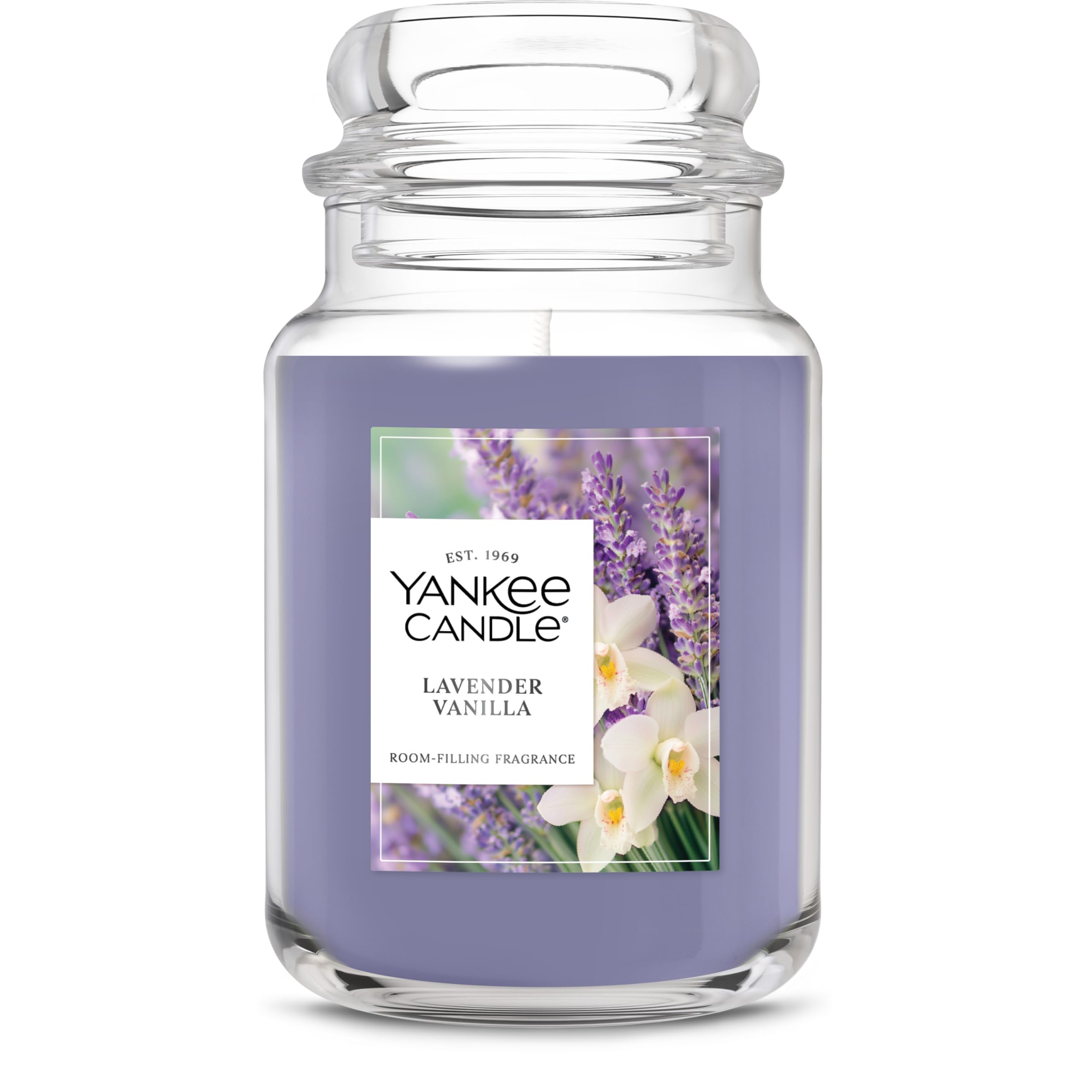 Vela Perfumada Yankee Candle Lavender Vanilla 650 Ml