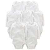 Macacão Simple Joys By Carter&#39;s Baby De Manga Comprida, Pacote Com 7 Unidades, 18 M