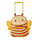 Mochila Com Rodinhas Infantil Abelha