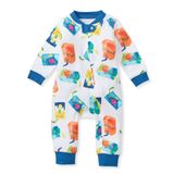 Pijama Sem Pés Burt&#39;s Bees Baby Sleep Play 100% Algodão Orgânico