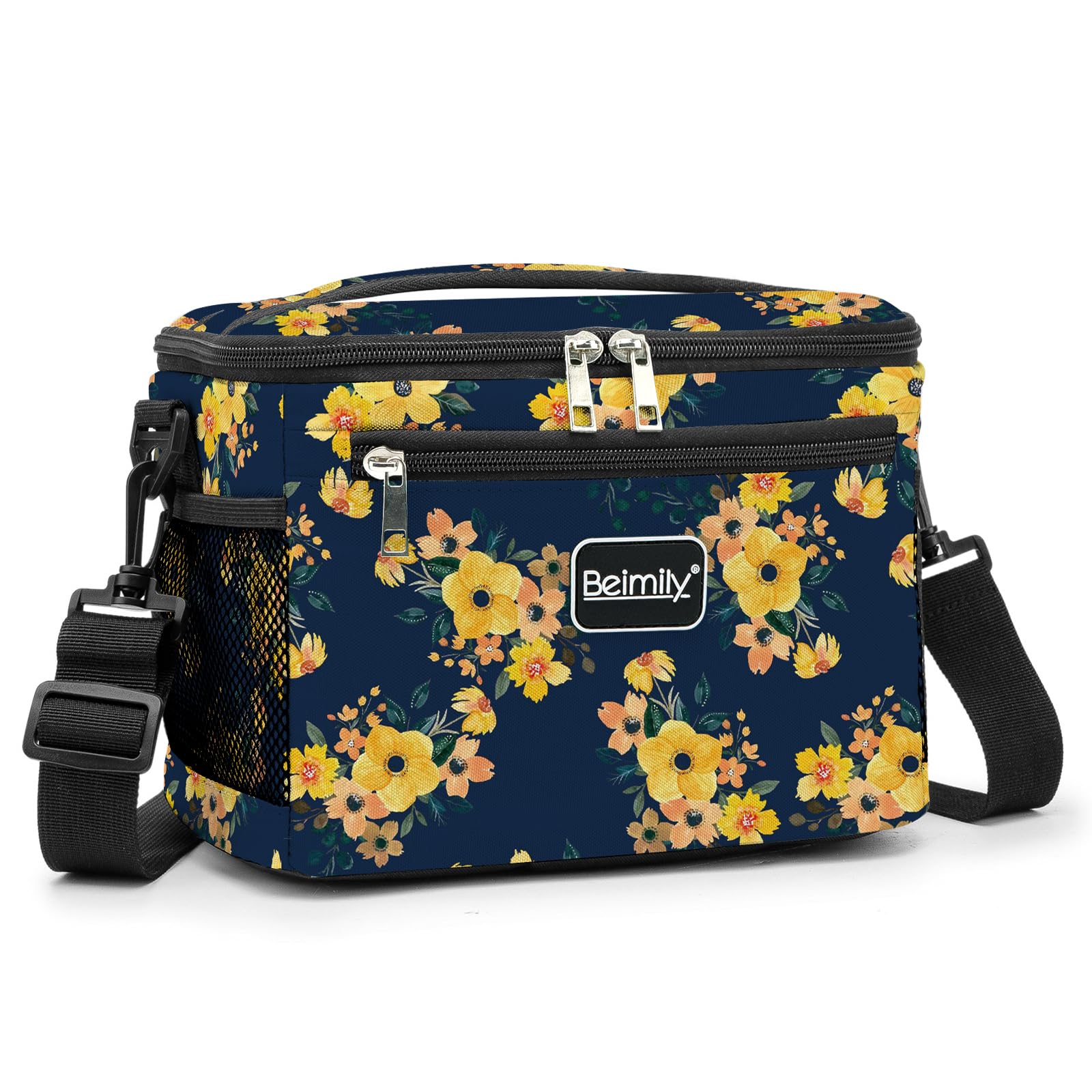 Lancheira Beimily, Lancheira Isolada 8l Para Adultos, Floral