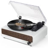Toca-discos De Vinil Udreamer Vintage Com Alto-falante Bluetooth