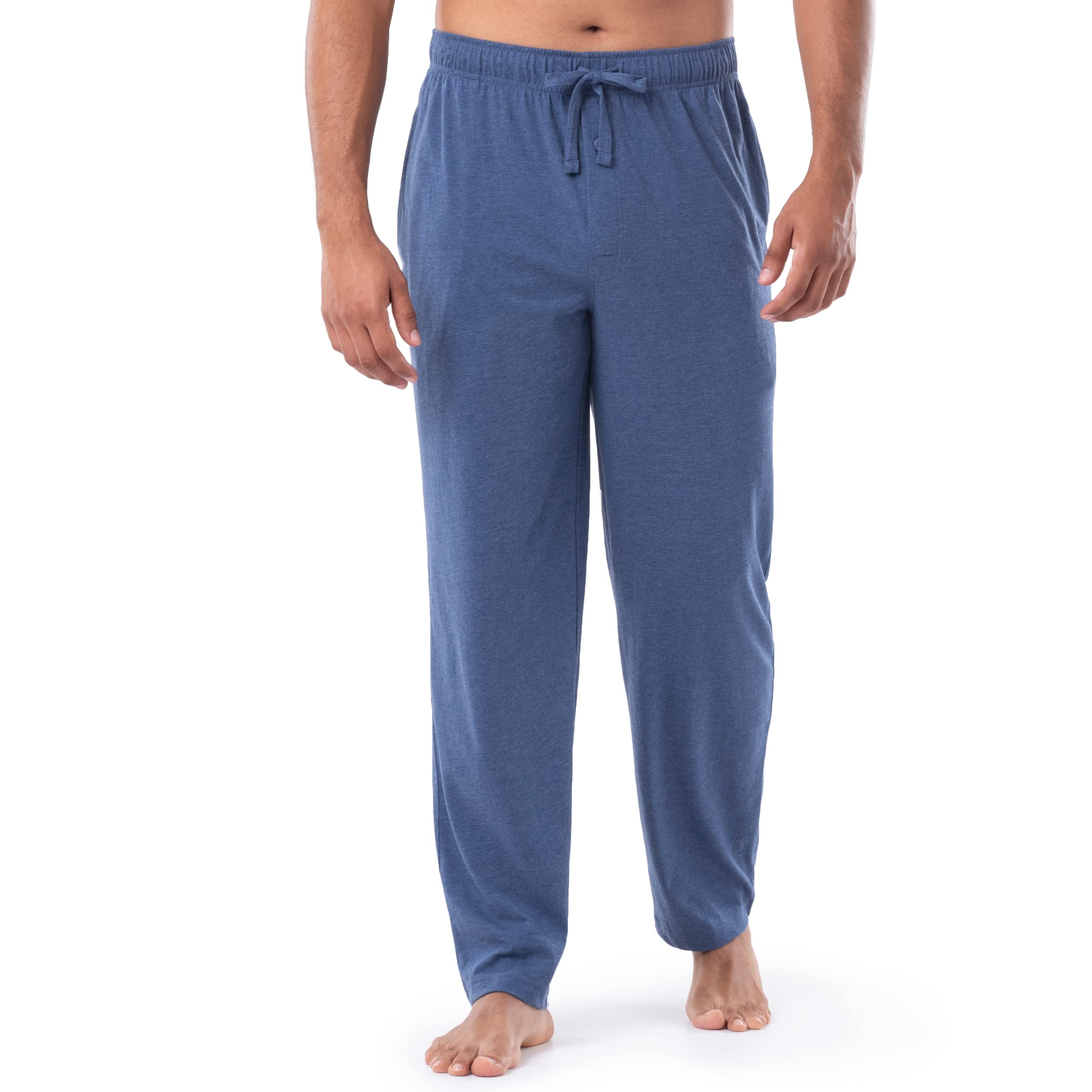 Camiseta De Malha Sleep Pant Fruit Of The Loom Para Homens Azul Marinho 3x