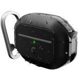 Capa Para Airpods Pro Keybudz À Prova D&#39;água Com Fechadura Preta De Carbono