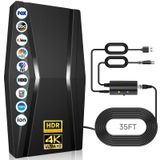 Antena De Tv Goxis 2023 Atualizada Para Smart Tv Com Mais De 800 Milhas