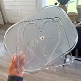 Organizador De Mesa Giratória Lazy Susan Lamu Para Refrigerador Transparente