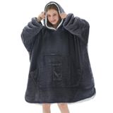 Moletom Com Capuz L&#39;agraty Oversized Cozy Flannel