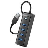 Hub Usb Idsonix De 4 Portas 3.0 De 5 Gbps Para Laptop Macbook Air