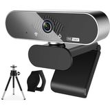 Webcam Arviemi 1080p Pro Hd Com Microfone Estéreo, Ângulo De 110°