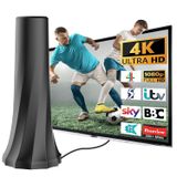 Antena De Tv Digital Interna De Mais De 400 Milhas De Longo Alcance Hd 4k 1080p