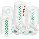 Recargas De Fita Kukeo Transparent 19 Mm X 25 M Para Embrulho De Presente