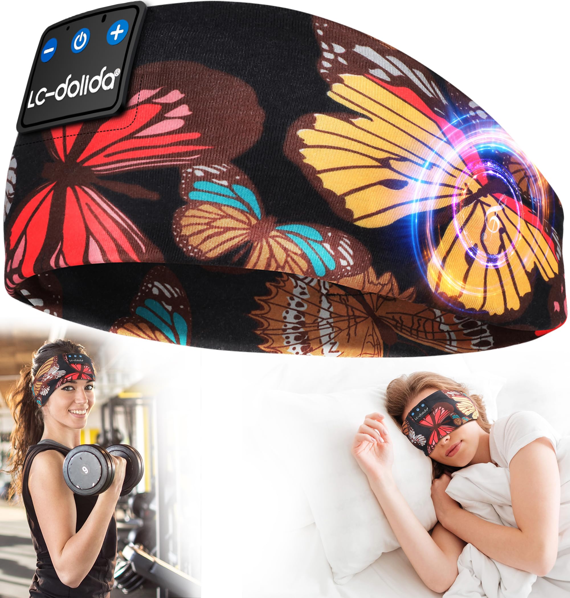 Fones De Ouvido Sleep Headband Lc-dolida Bluetooth 5.4 Wireless