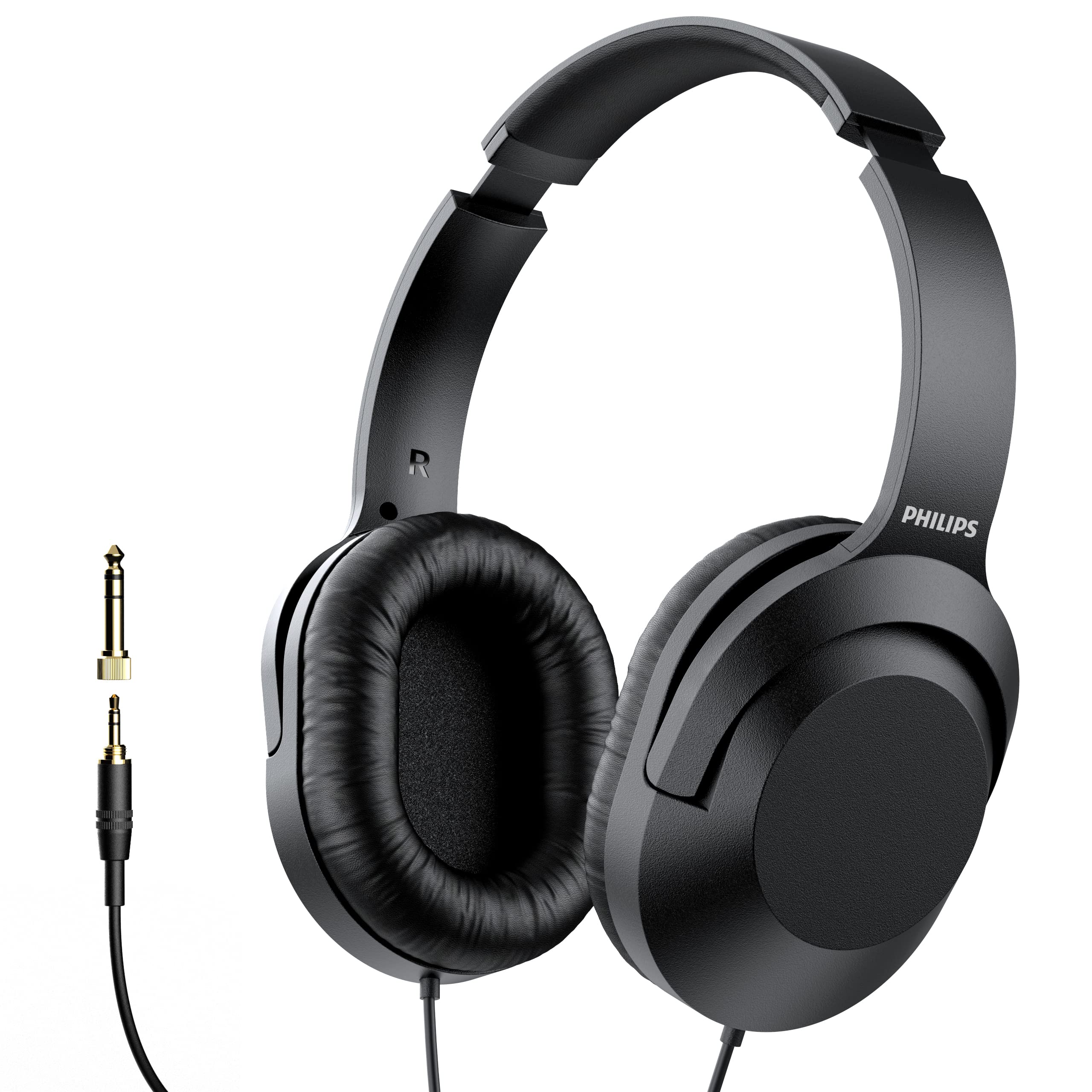 Fones De Ouvido Philips Over Ear Wired Stereo Para Podcasts