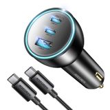 Carregador De Carro Rocoren 165 W Usb C Pd3.1 140 W/pd3.0 100 W Qc5