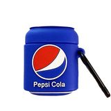 Capa Chillnchic De Silicone Macio Ultra Espesso Pepsi Cola Para Apple Airpods 1/2