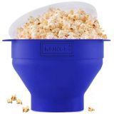 Pipoca De Microondas Korcci Silicone Sem Bpa Azul