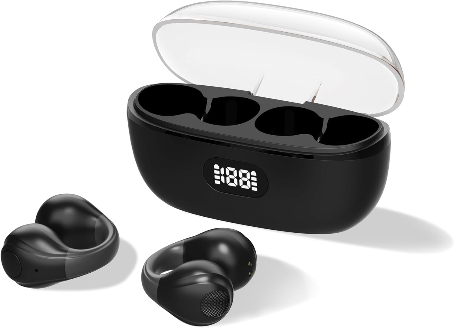 Fones De Ouvido Sem Fio 1attack.de Bone Conduction Bluetooth 5.3
