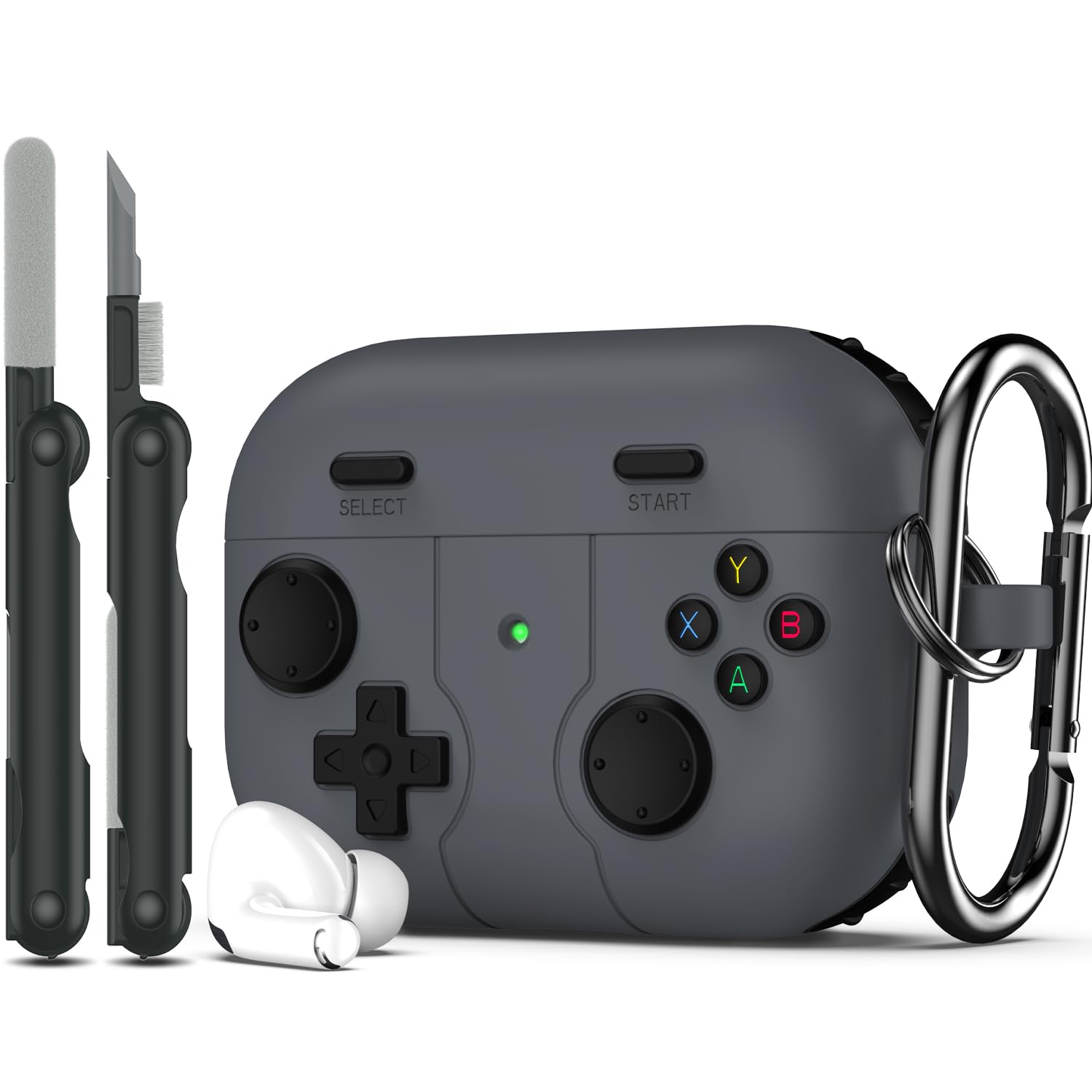 Capa Para Airpods Pro De 2ª E 1ª Geração Com Chaveiro Rfunguango