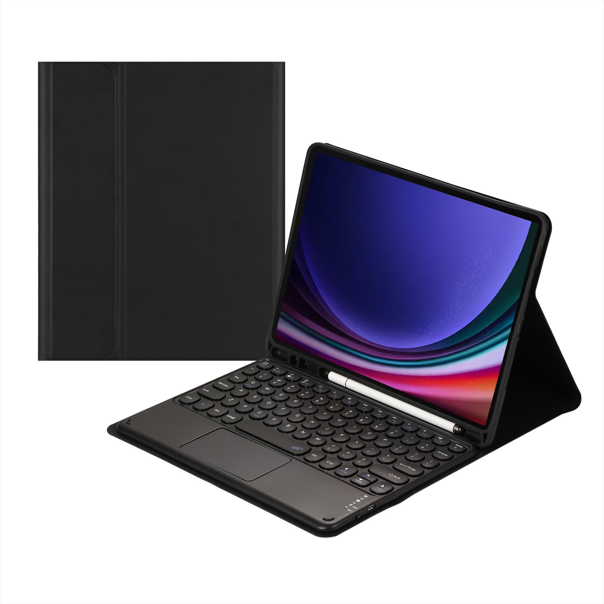 Capa De Teclado Sensível Ao Toque Samsung Galaxy Tab S9 11" Com Lápis